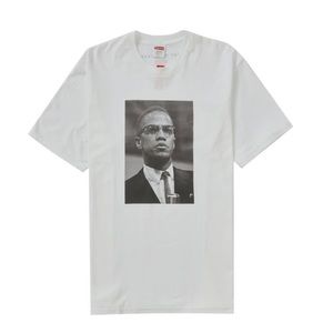 ♥️♥️♥️♥️Supreme / Malcom X white T